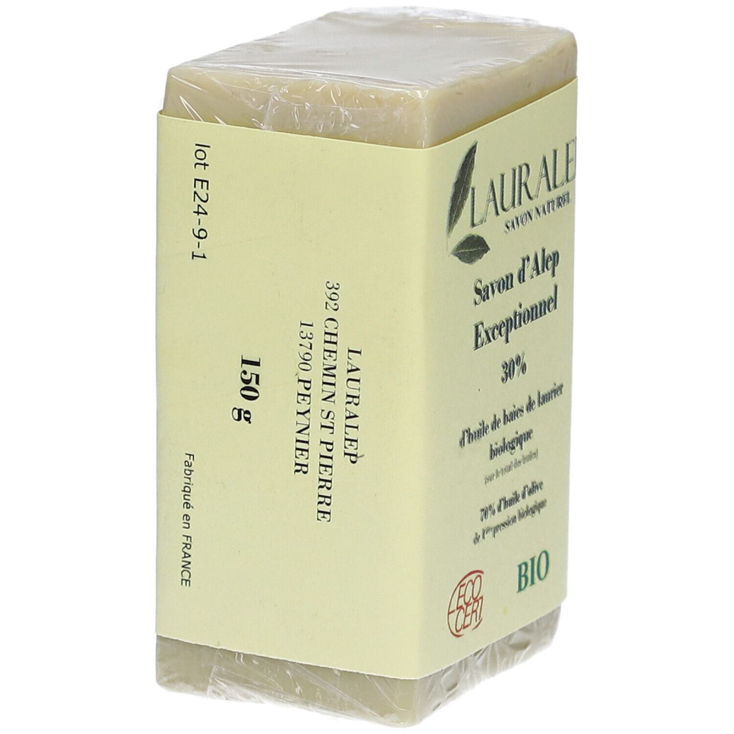 LAURALEP Savon d'Alep Exceptionnel