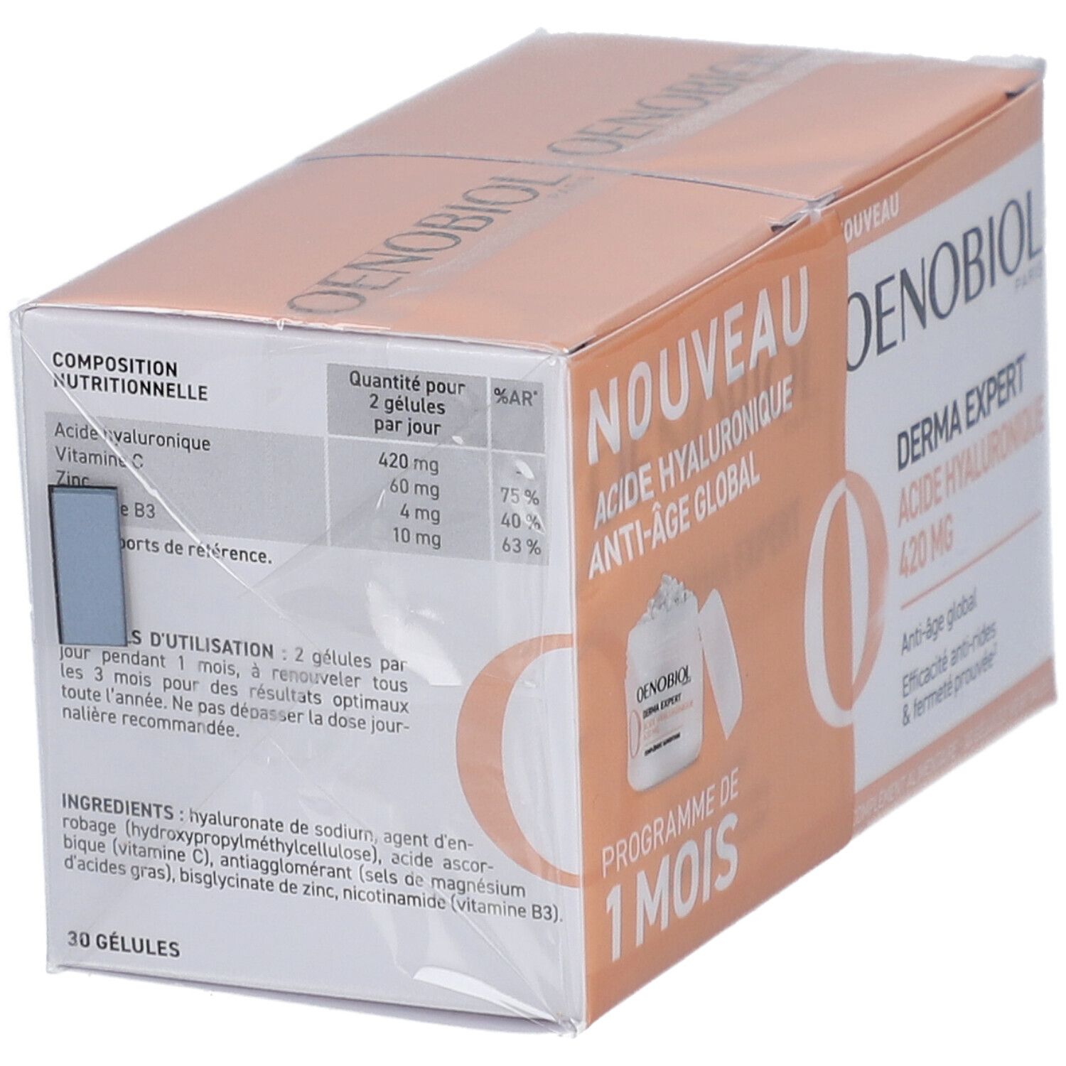 Oenobiol Derma Expert Hyaluronic Acid Gélules