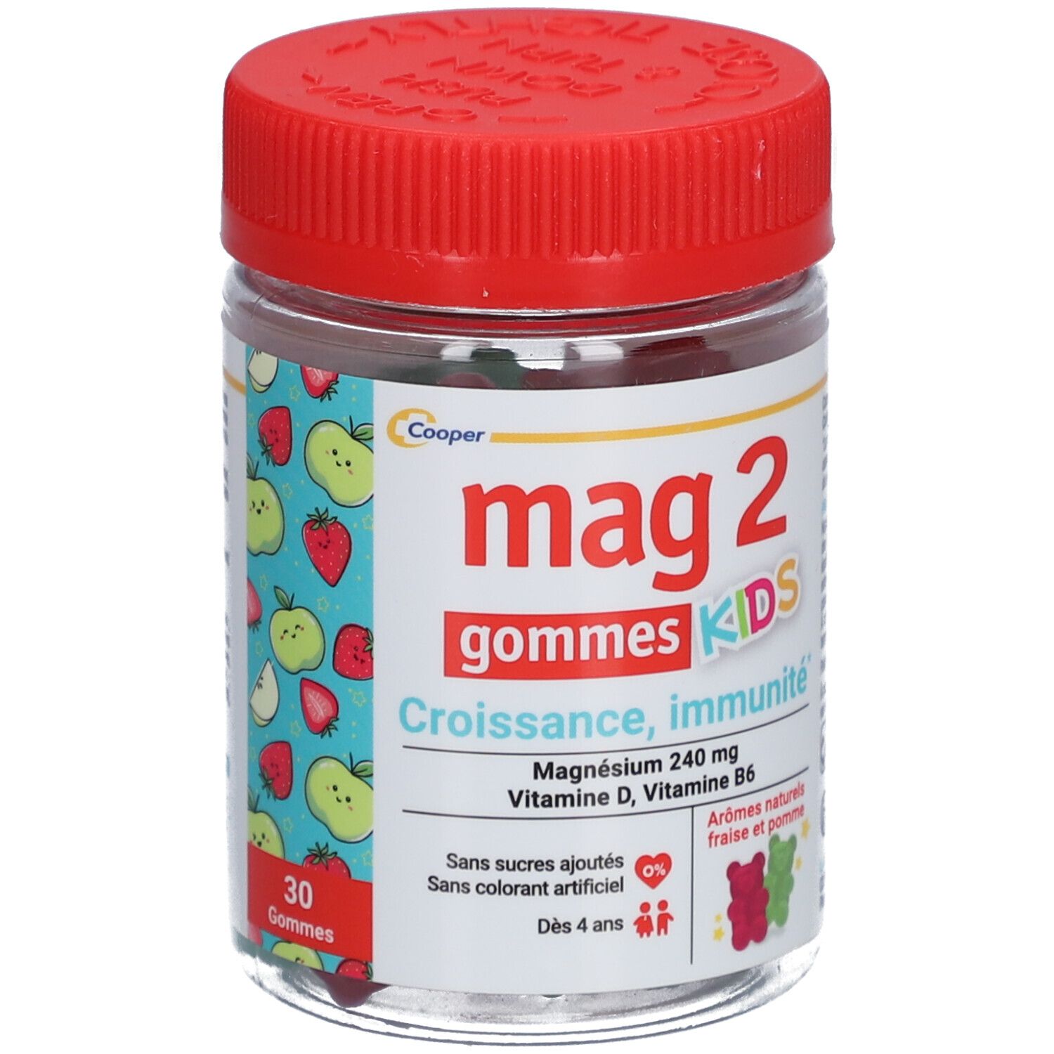 COOPER Mag 2 Kids Croissance et immunité - Gommes à mâcher