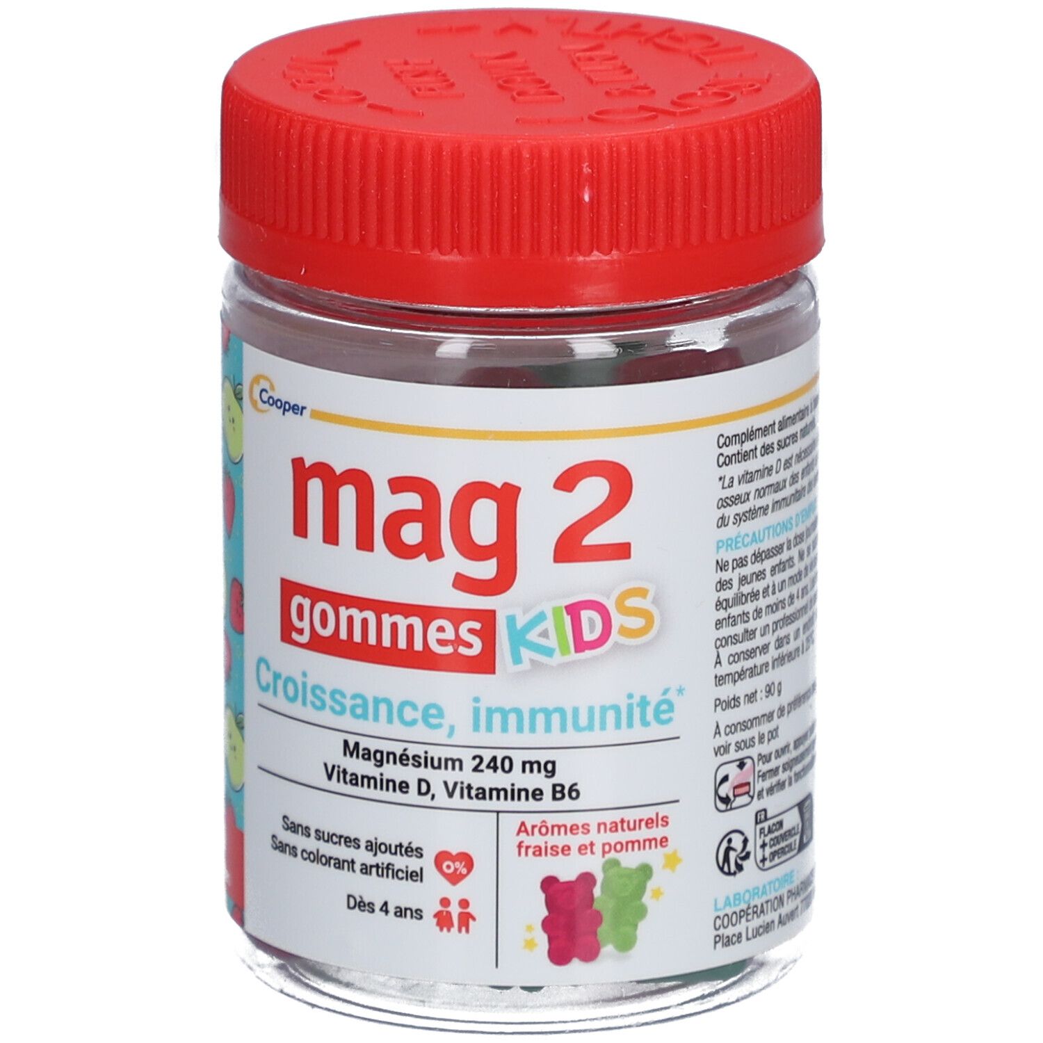 COOPER Mag 2 Kids Croissance et immunité - Gommes à mâcher