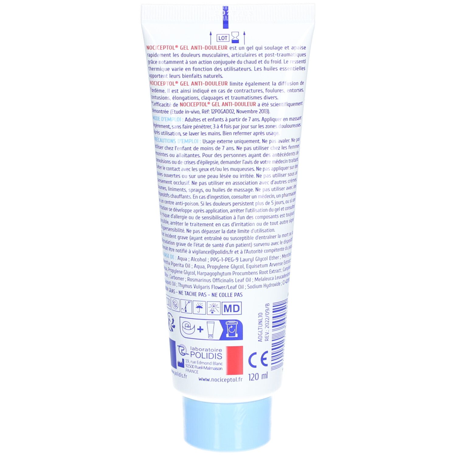 Nociceptol Gel Anti-Douleur Effet Thermique