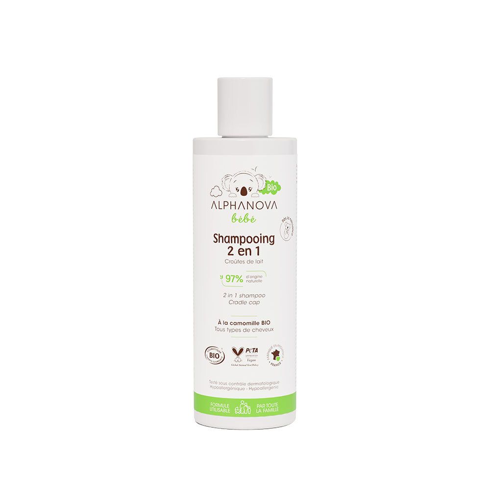 ALPHANOVA Bébé Shampooing 2 en 1