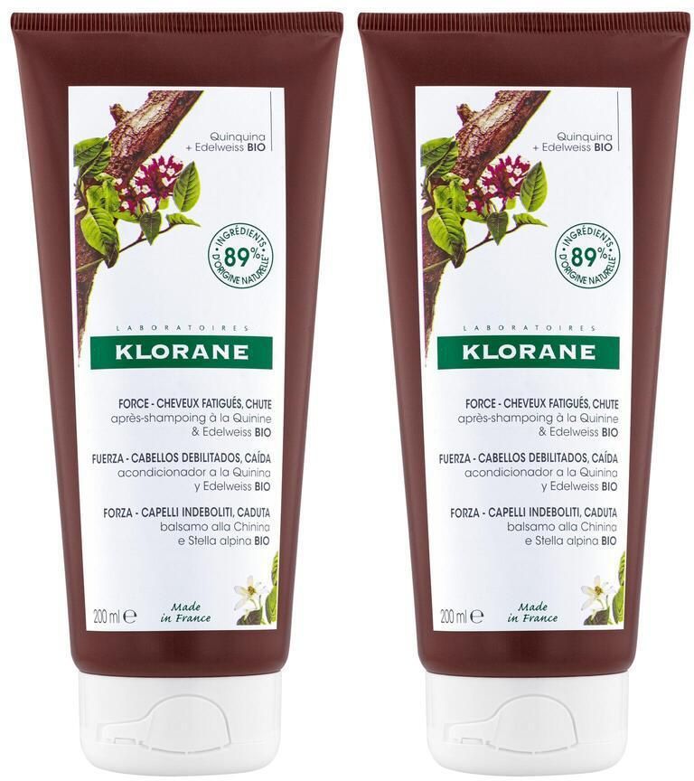 KLORANE Après-shampoing à la Quinine & Edelweiss BIO
