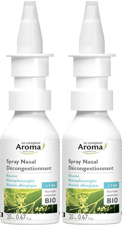 Le Comptoir Aroma Respir' spray nasal décongestionnant