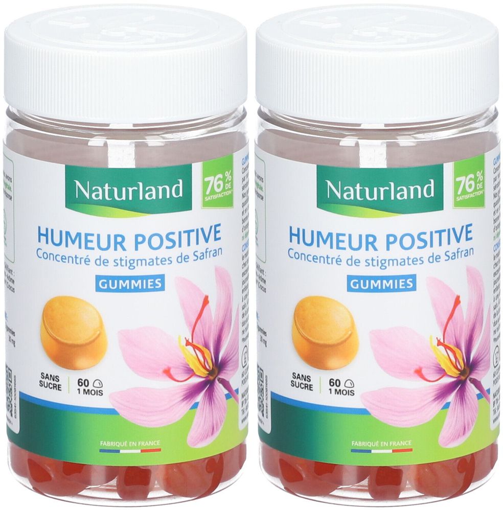 Naturland Gummies Humeur Posotive