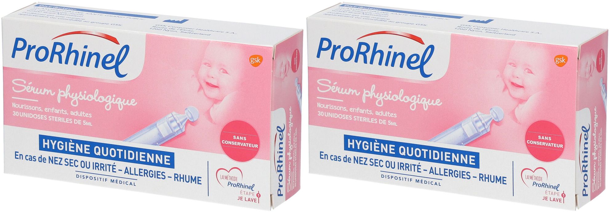 ProRhinel Sérum Physiologique Stérile