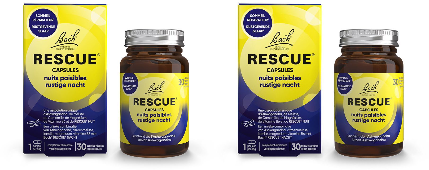 RESCUE® Nuits Paisibles Capsules