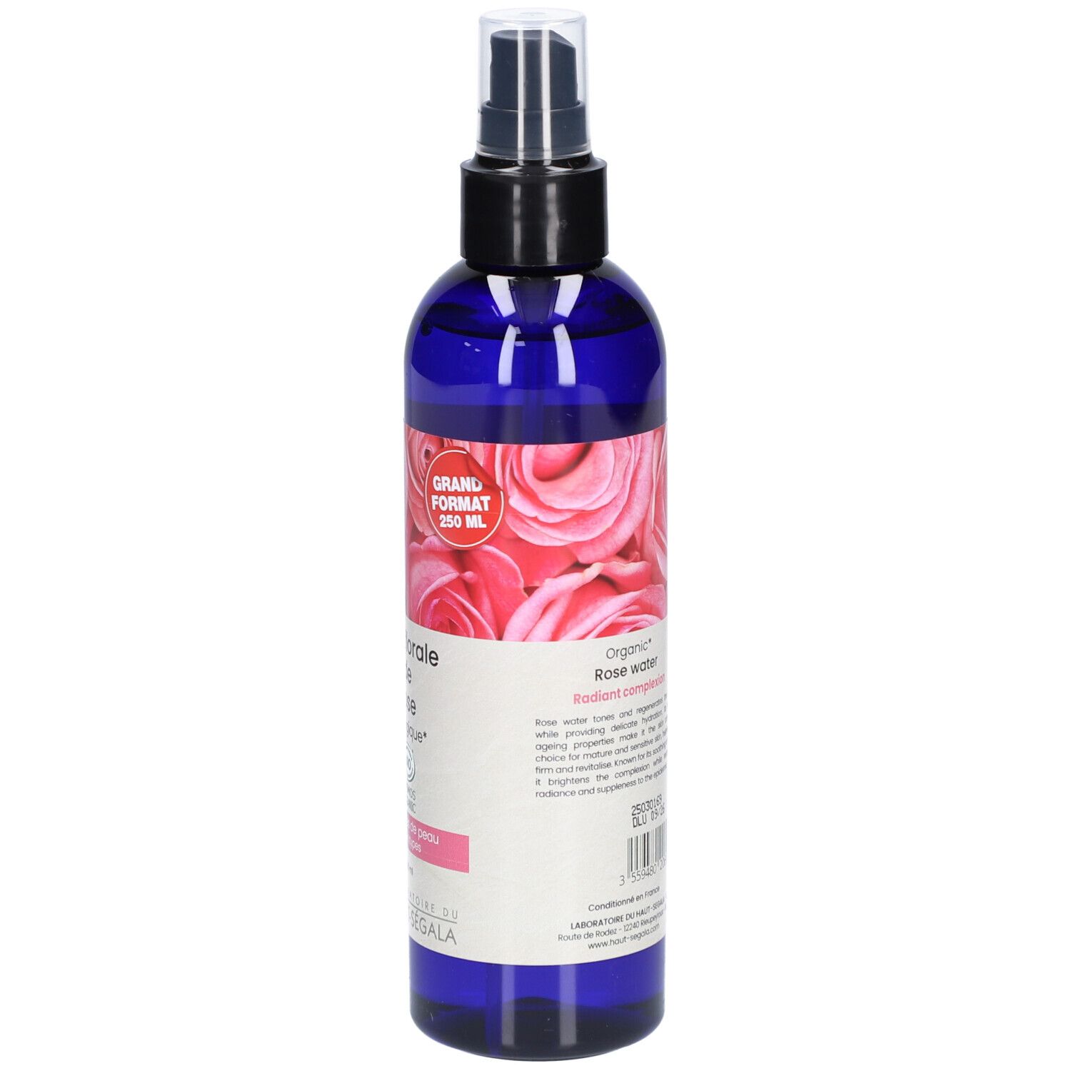 Laboratoire du Haut-Ségala Eau Florale de Rose Bio