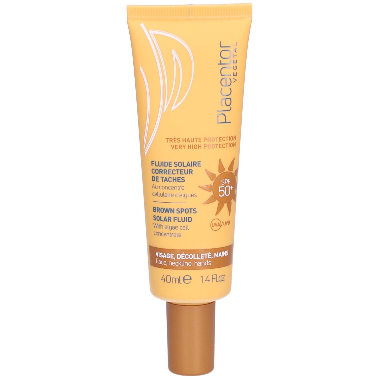 PLACENTOR Fluide Solaire Correcteur de Tâches SPF50+