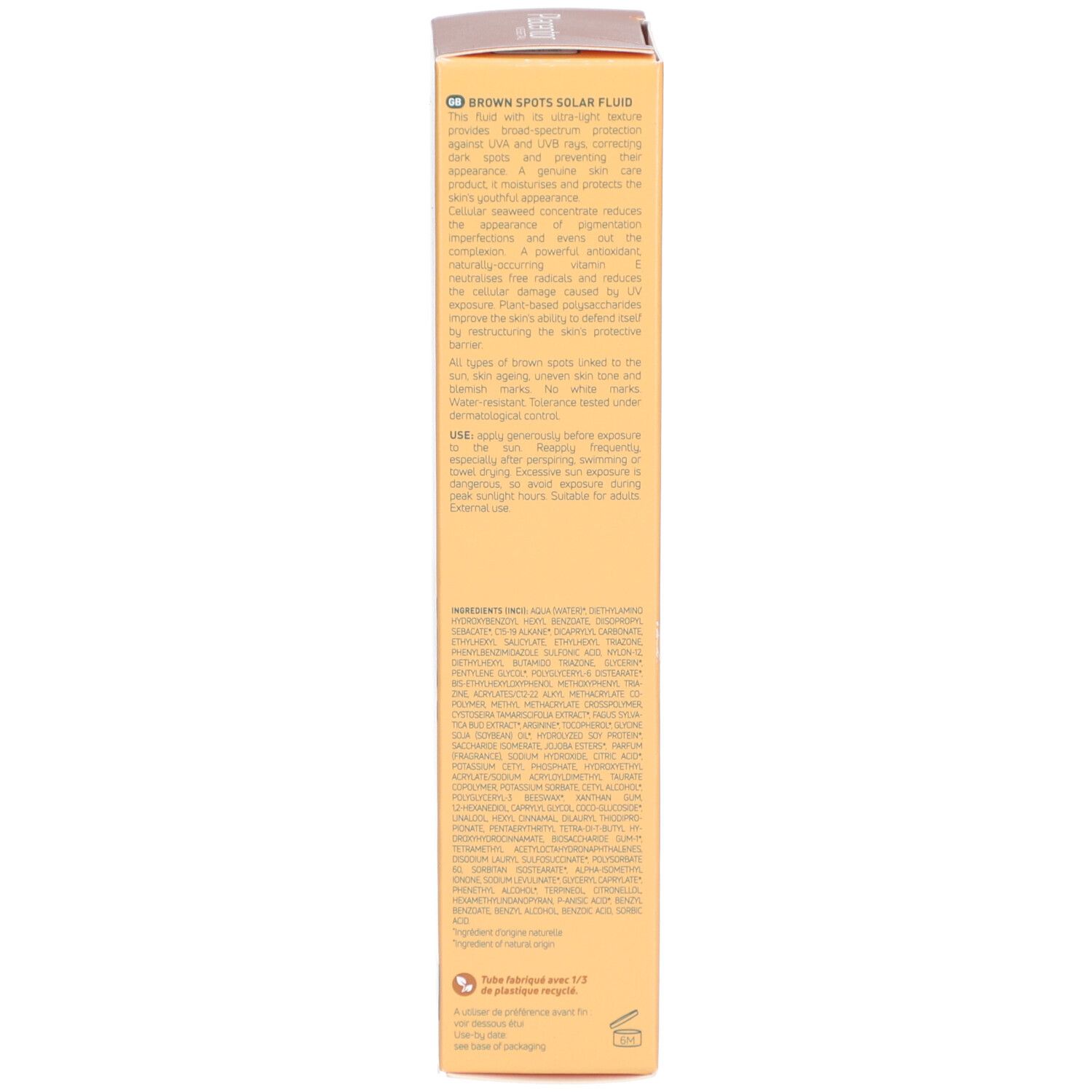PLACENTOR Fluide Solaire Correcteur de Tâches SPF50+