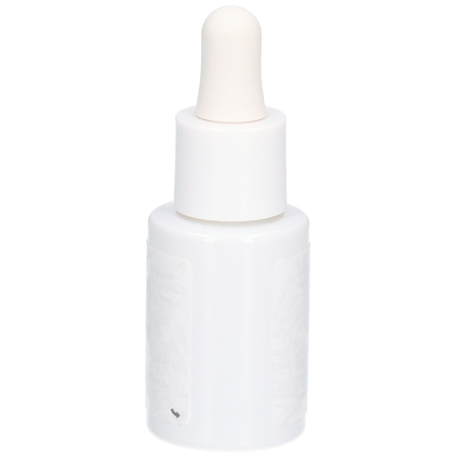 Flacon blanc avec compte-gouttes. Inscription: Vitry Botaceutics Redness SOS Serum. 15 ml. Fabriqué en France.