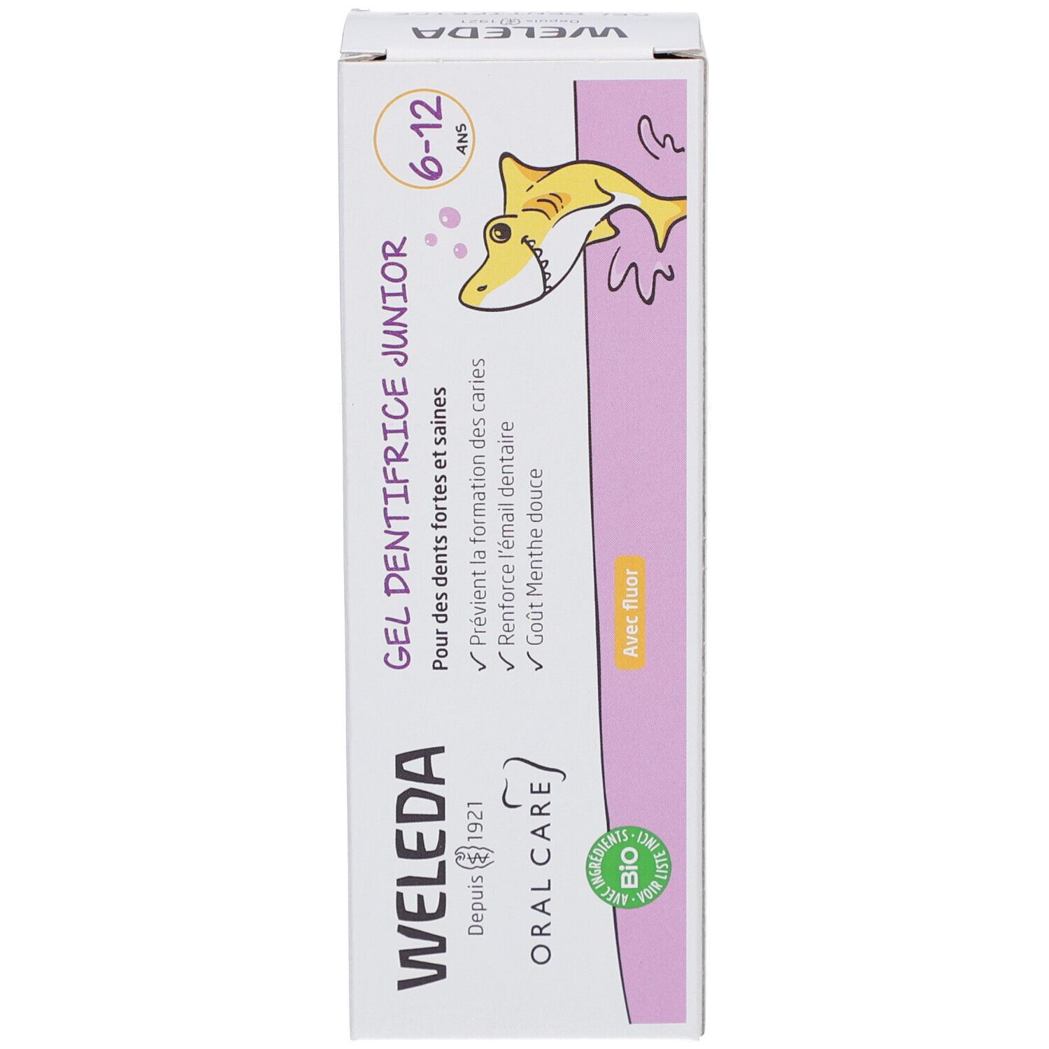 WELEDA Gel Dentifrice Junior 6-12 ans
