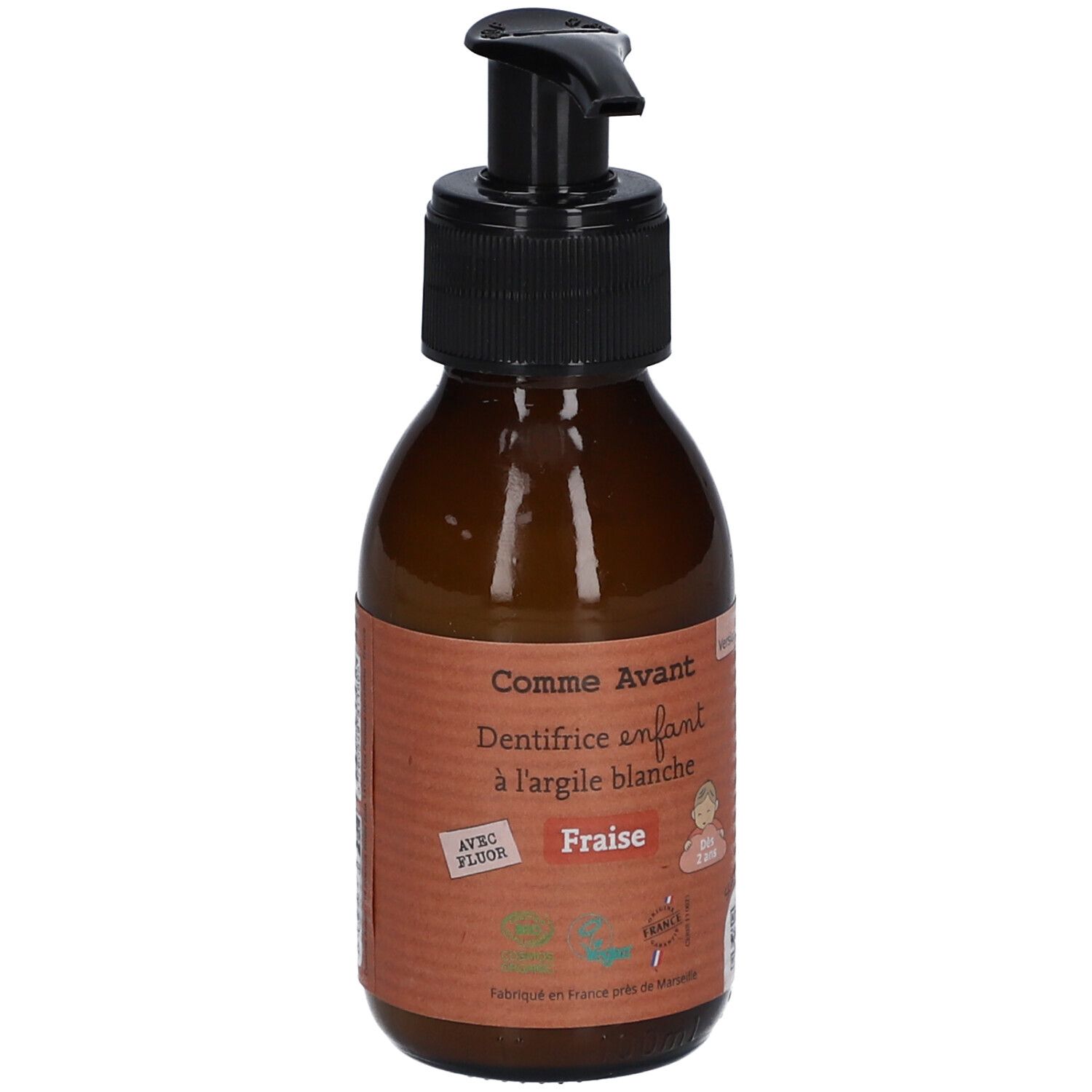 Comme Avant DENTIFRICE ENFANT A L'ARGILE BLANCHE FRAISE