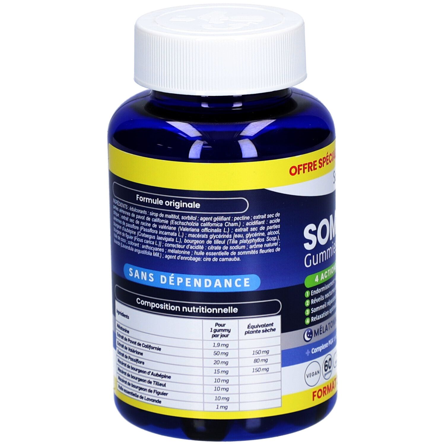 Santarome Somnifor Gummies Mélatonine sommeil & relaxation