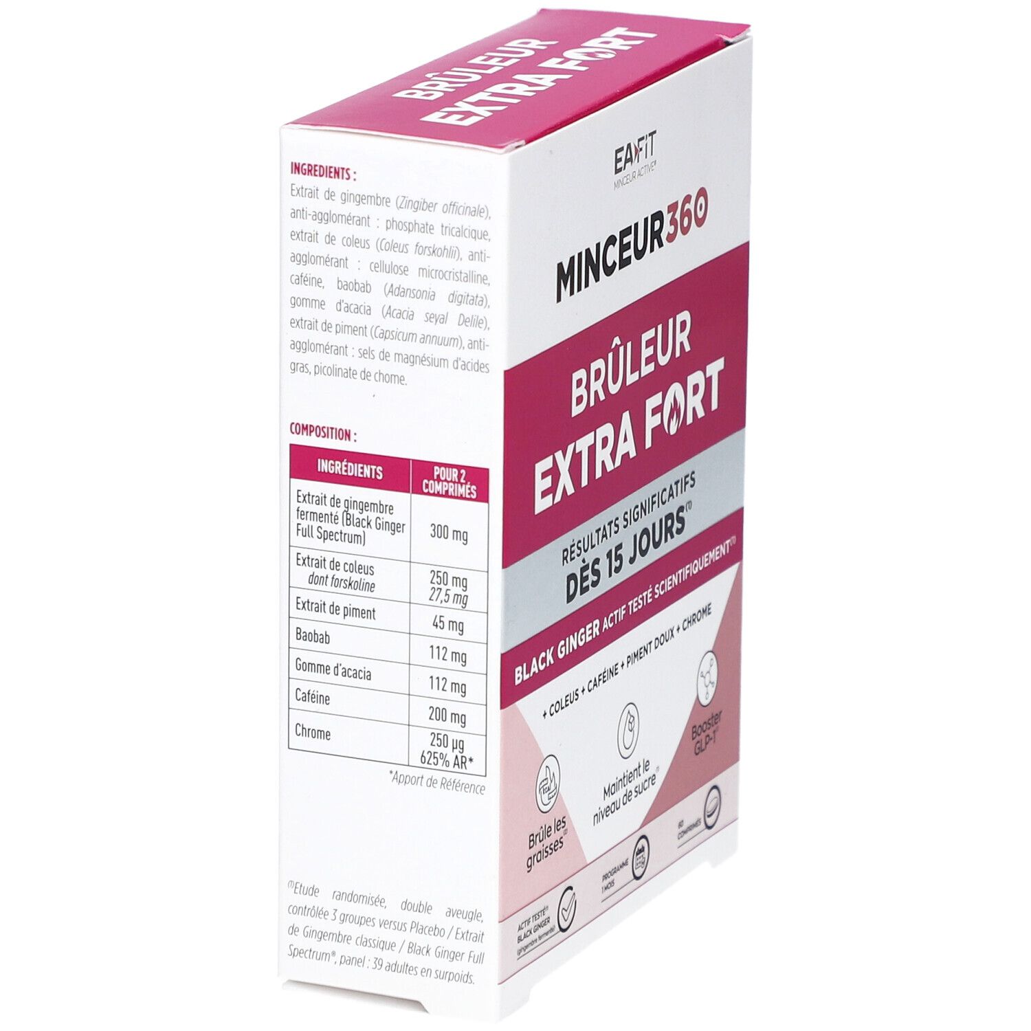 EA FIT Minceur 360 Brûleur Extra Fort
