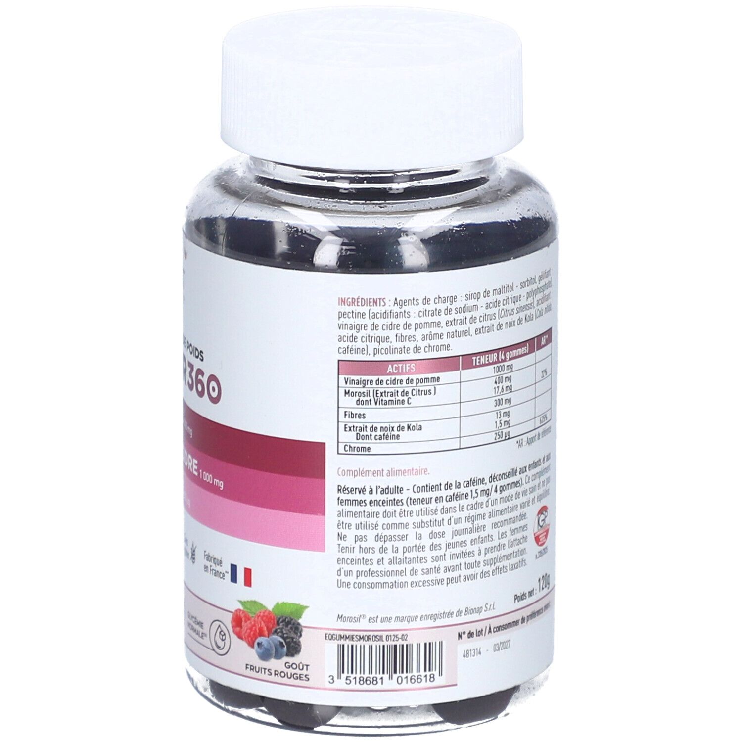EA FIT Minceur 360 Gummies Perte de Poids