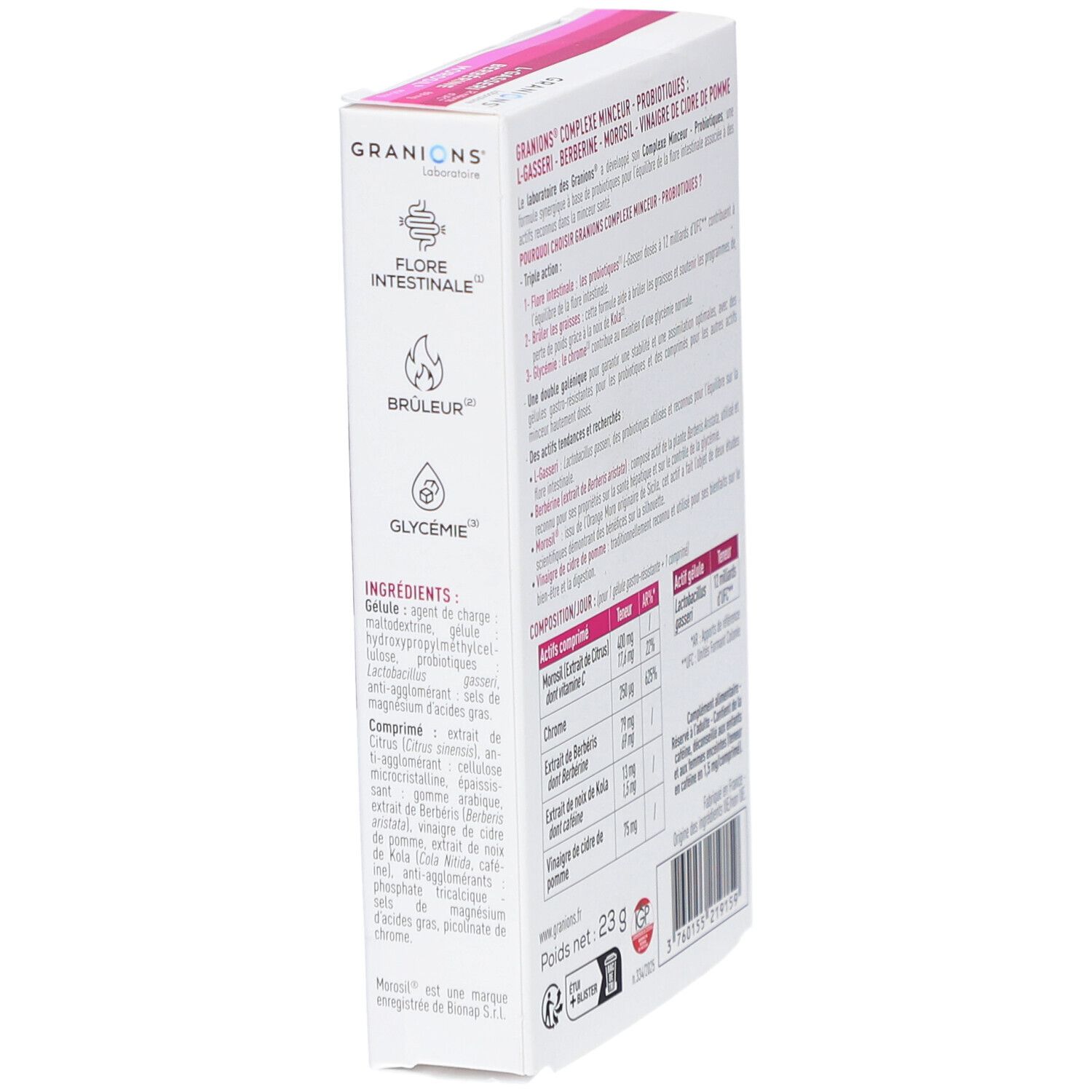 GRANIONS Complexe Minceur - Probiotiques