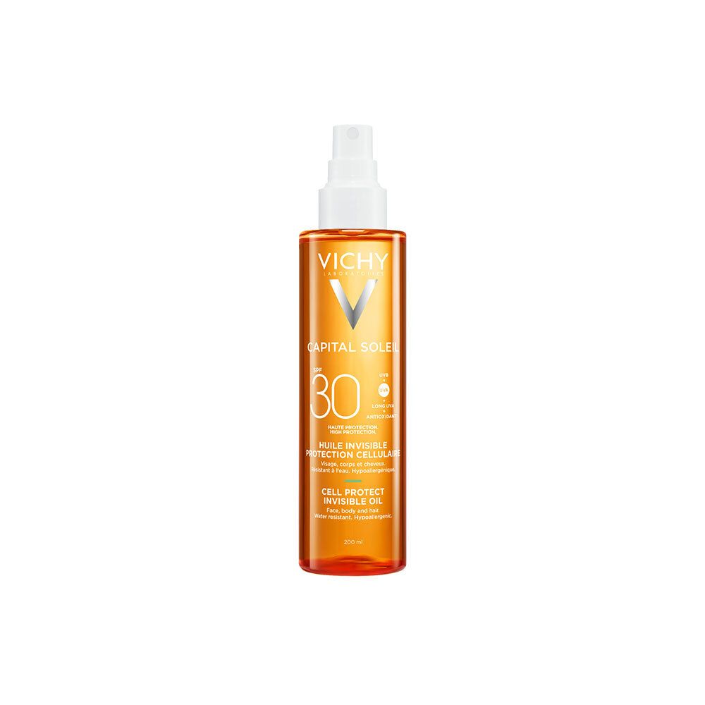 Vichy Capital Soleil Huile invisible de protection cellulaire SPF30 200ml