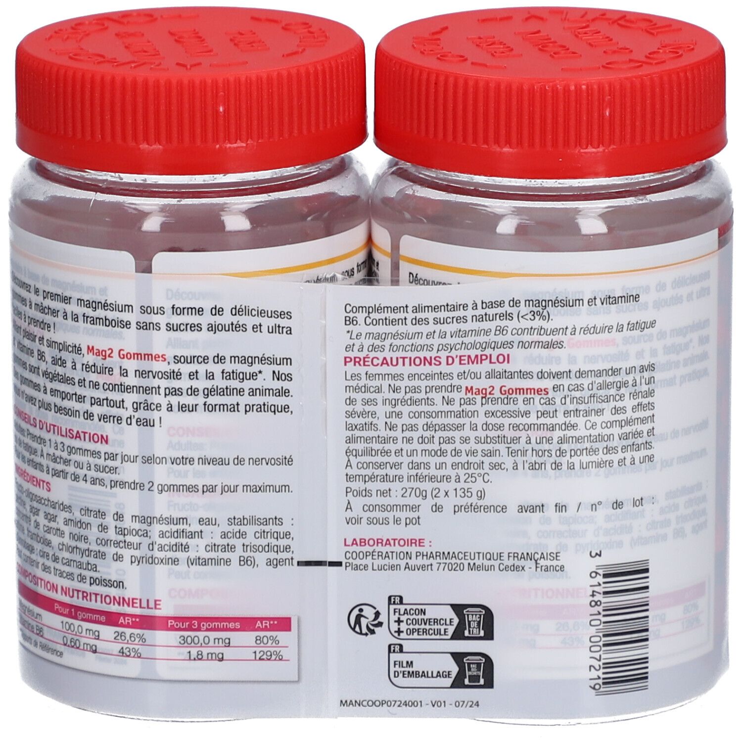 Mag Gomme Framboise