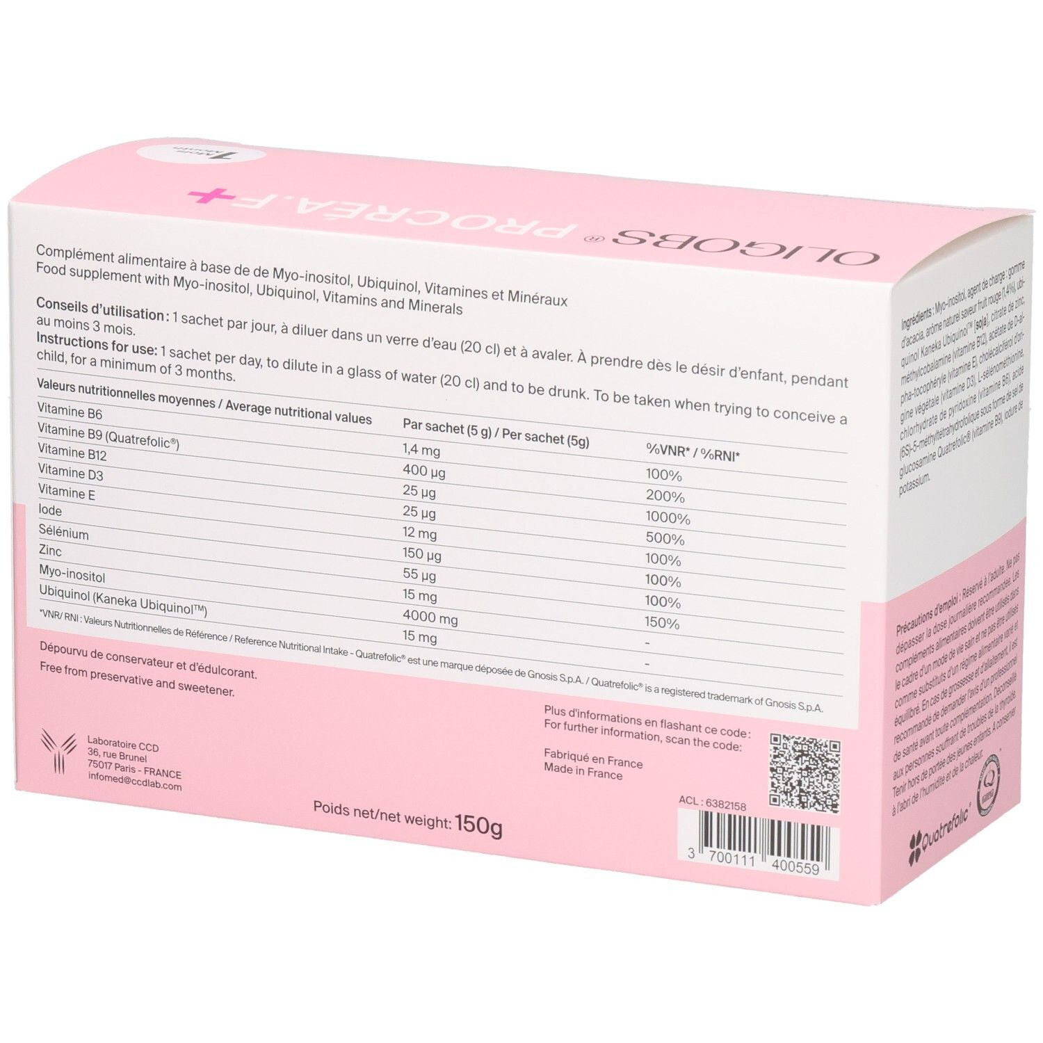 CCD Oligobs® Procréa.F+