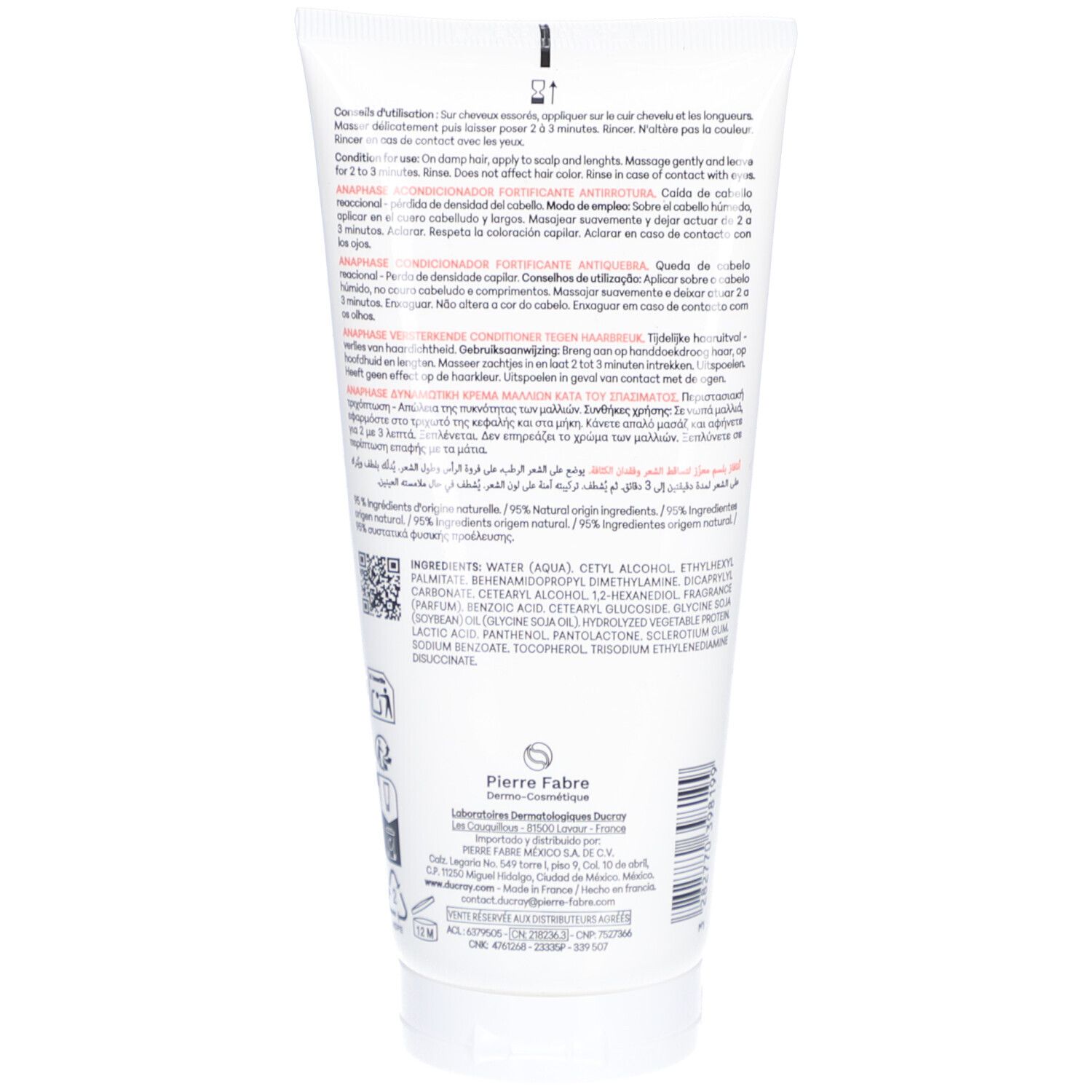 DUCRAY ANAPHASE Après-shampoing fortifiant