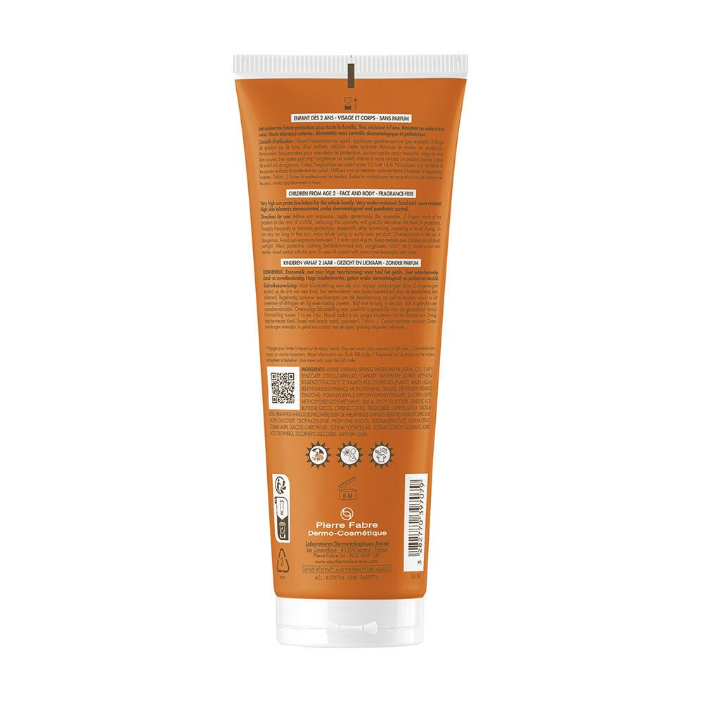 AVENE Lait Enfants SPF 50+