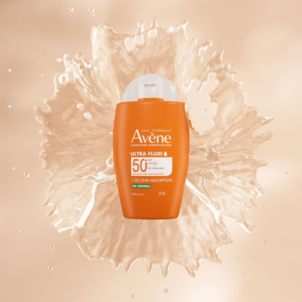 Avène Solaire Ultra Fluide SPF50 Peaux Sensibles Mixtes à Grasses