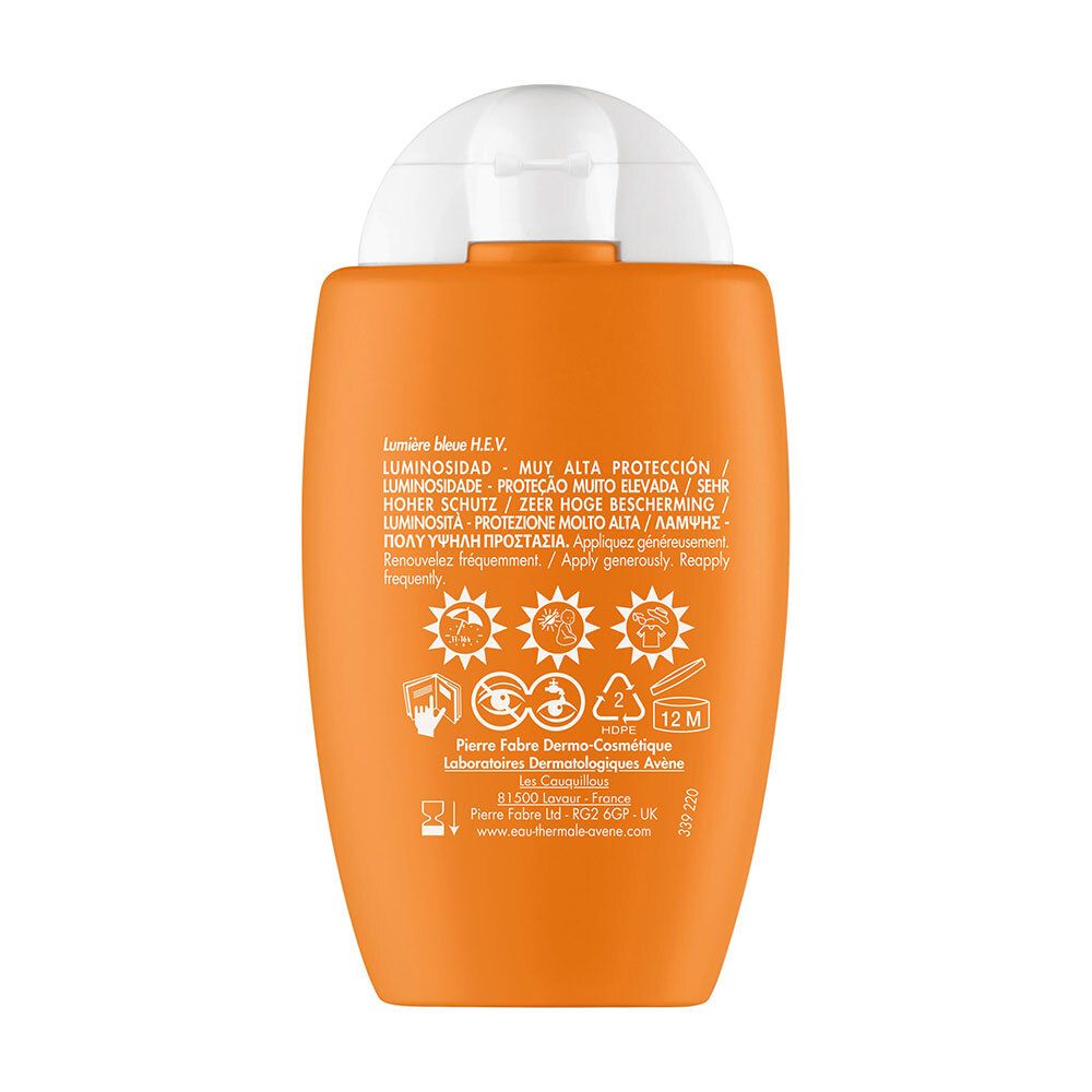 Avène Solaire Ultra Fluid Radiance SPF50+ | Très Haute Protection | Éclat