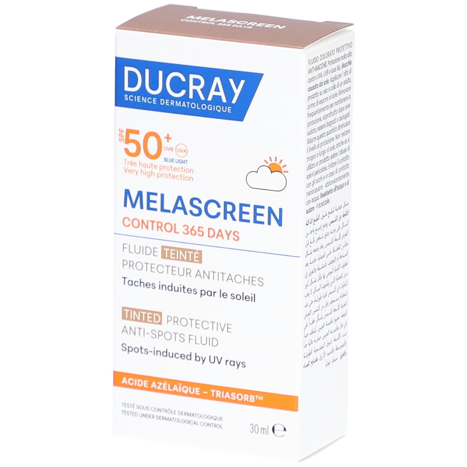 DUCRAY Melascreen Fluide Teinté Anti-Tâches Protecteur SPF50+