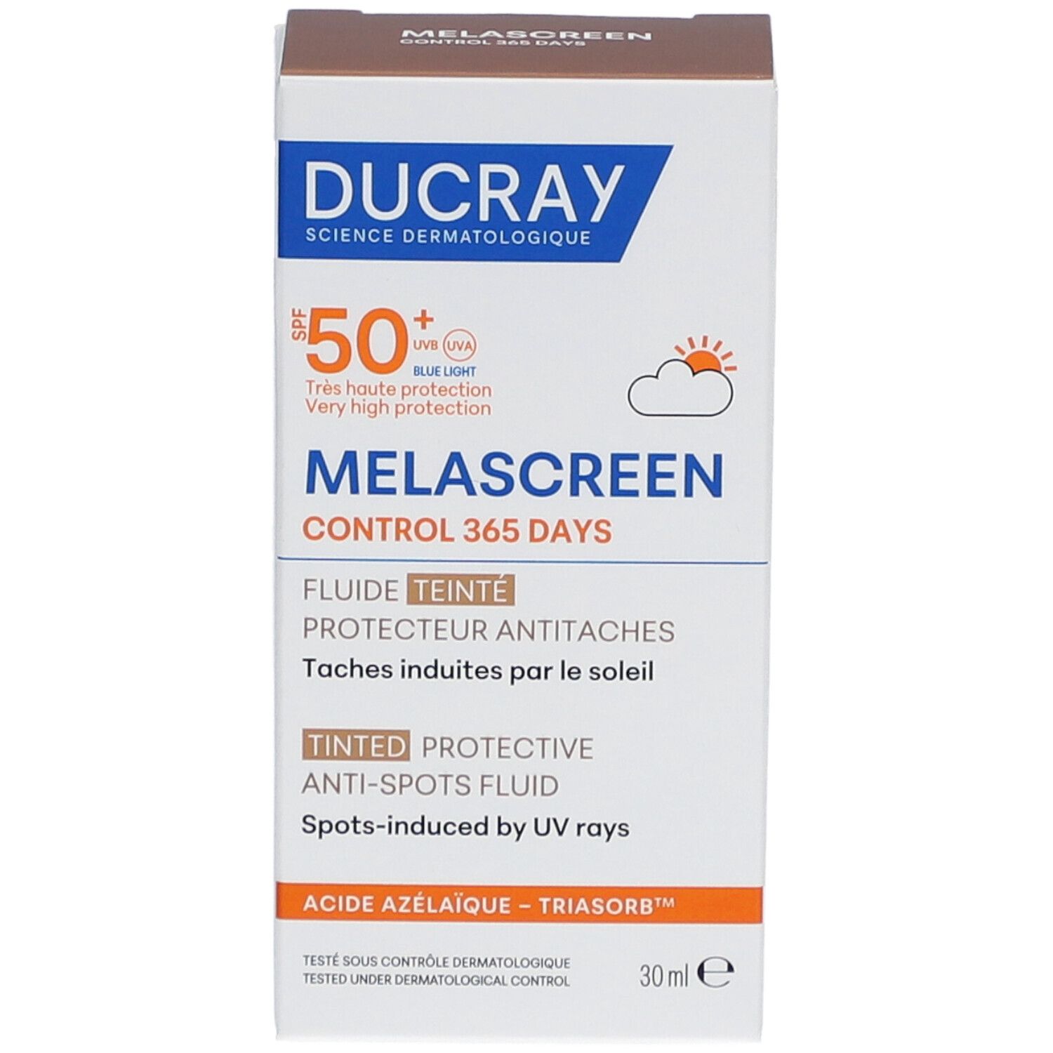 DUCRAY Melascreen Fluide Teinté Anti-Tâches Protecteur SPF50+