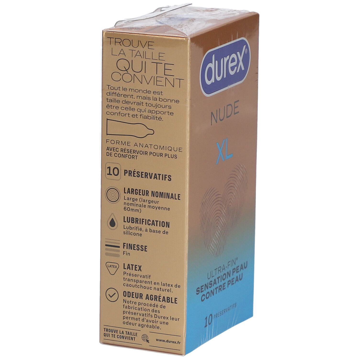 DUREX Nude XL 10