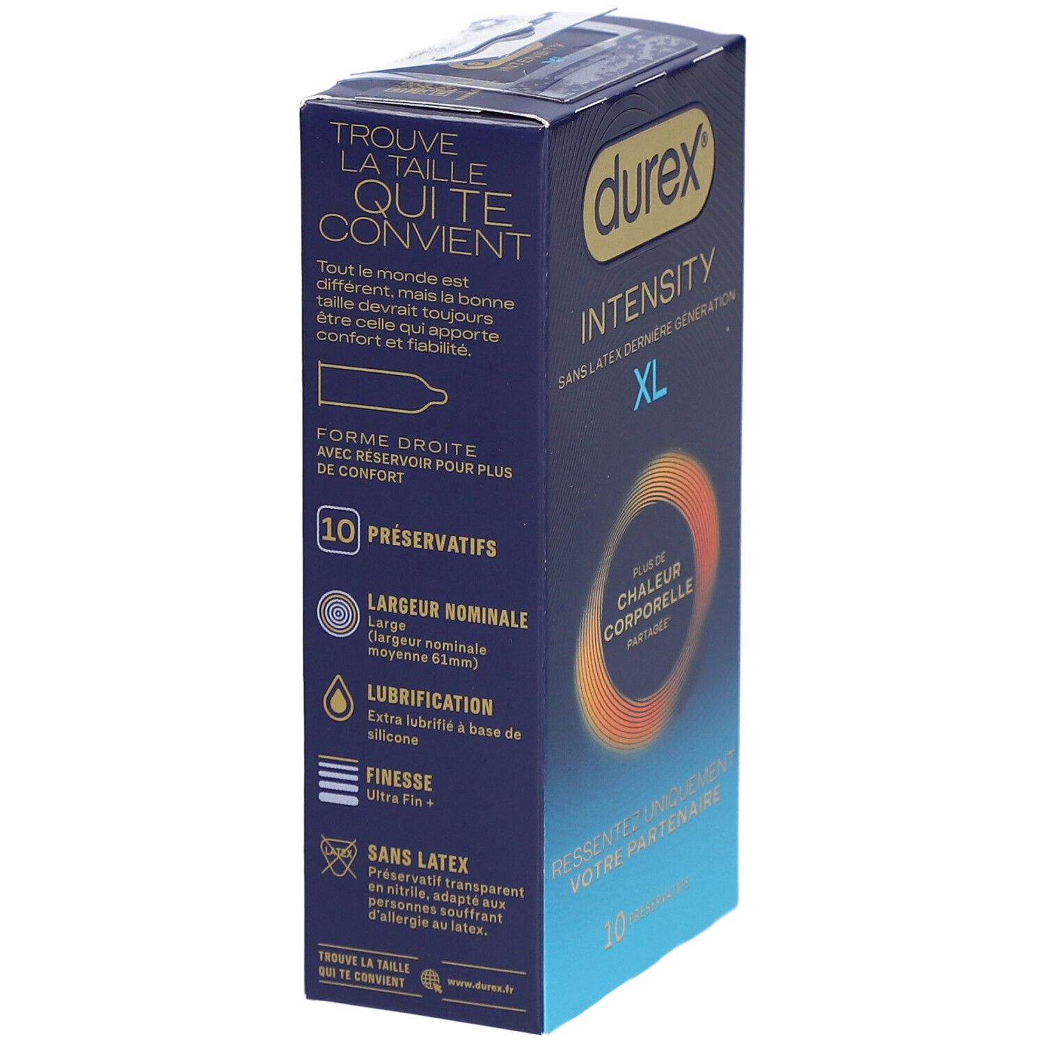DUREX Intensity XL Sans Latex