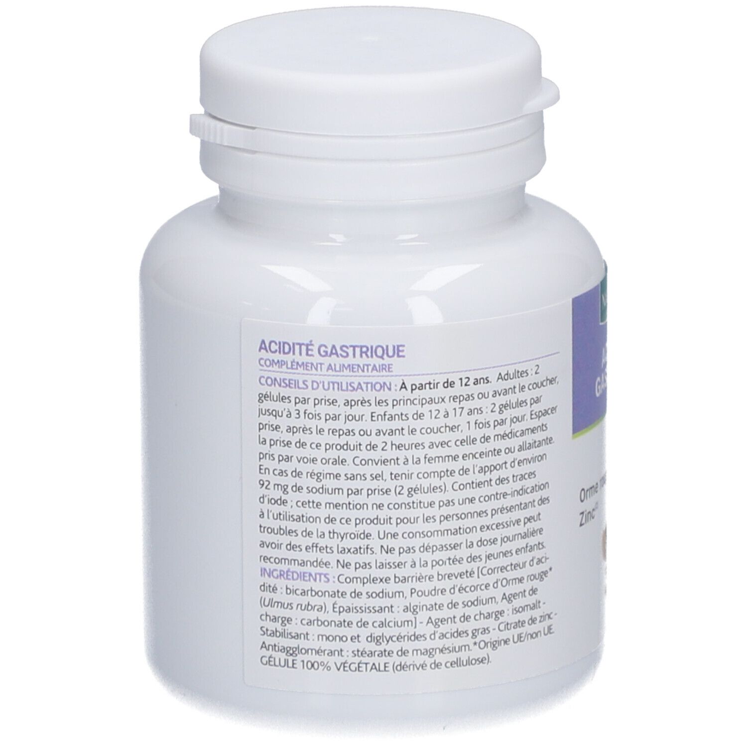 Naturland Acidité Gastrique Végécaps