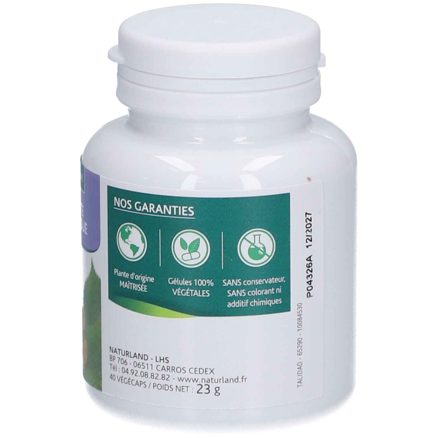 Naturland Acidité Gastrique Végécaps