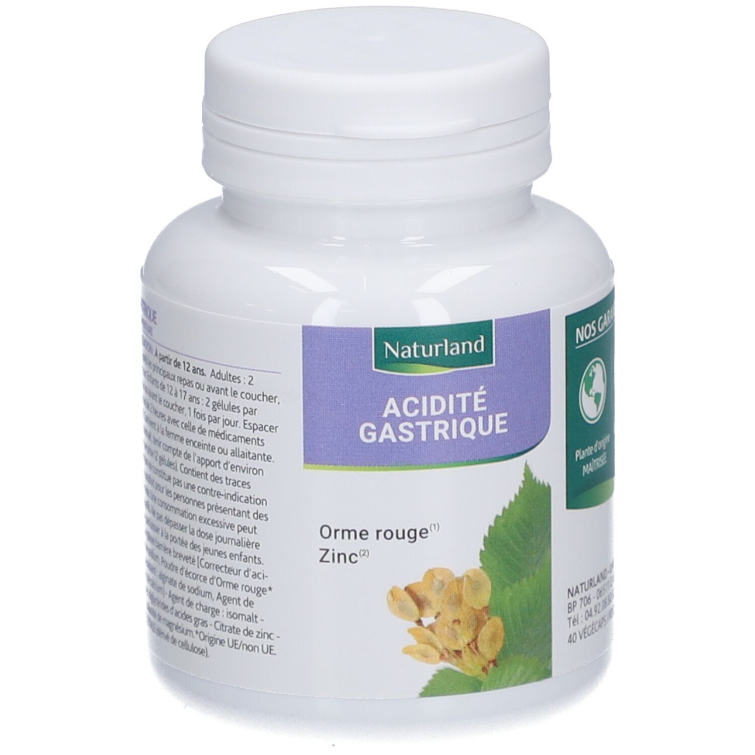 Naturland Acidité Gastrique Végécaps