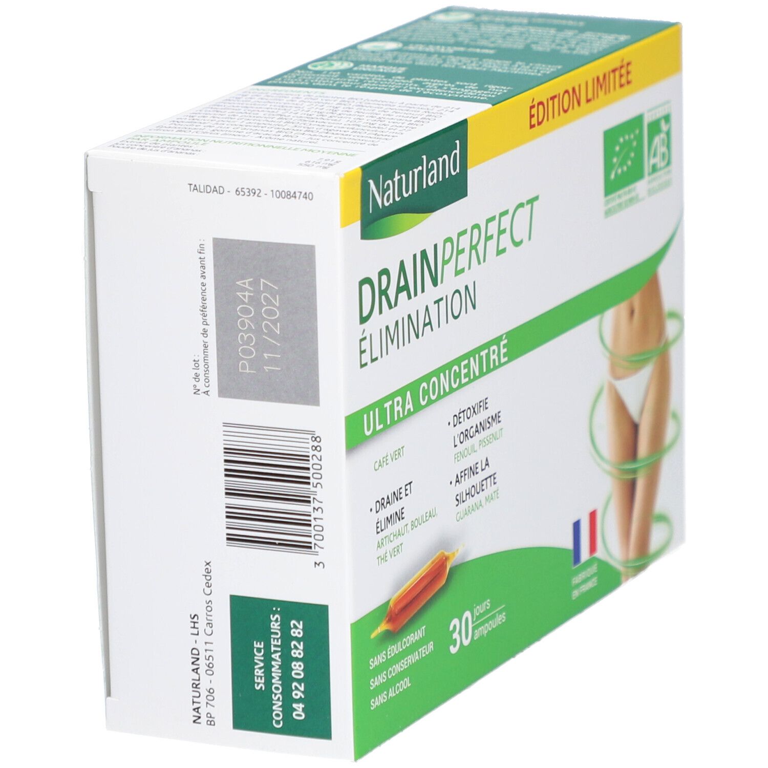Naturland Drainperfect Élimination Bio