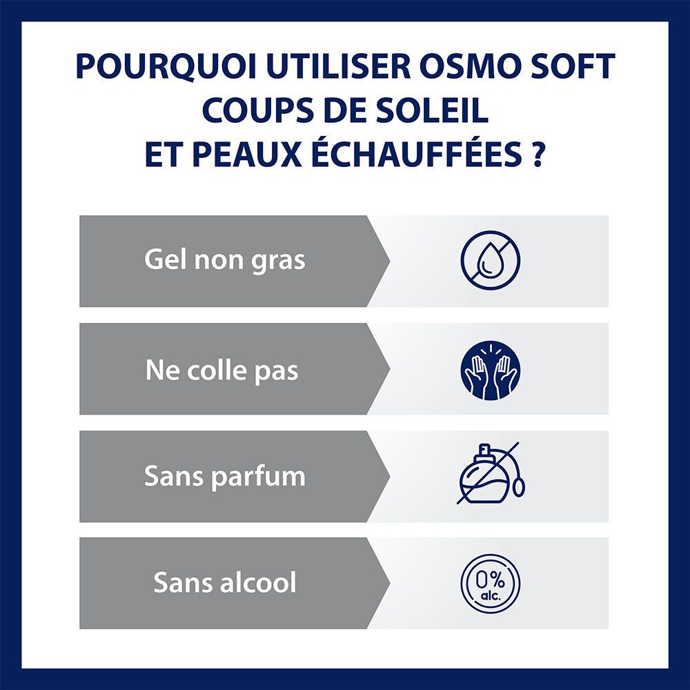 OSMO SOFT Brûlures & Coups de Soleil 50 g
