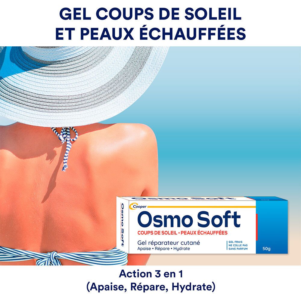 OSMO SOFT Brûlures & Coups de Soleil 50 g