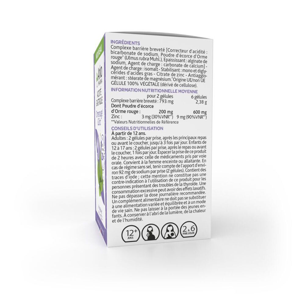 ARKOPHARMA Arkocapsules Acidité Gastrique Orme rouge & Zinc