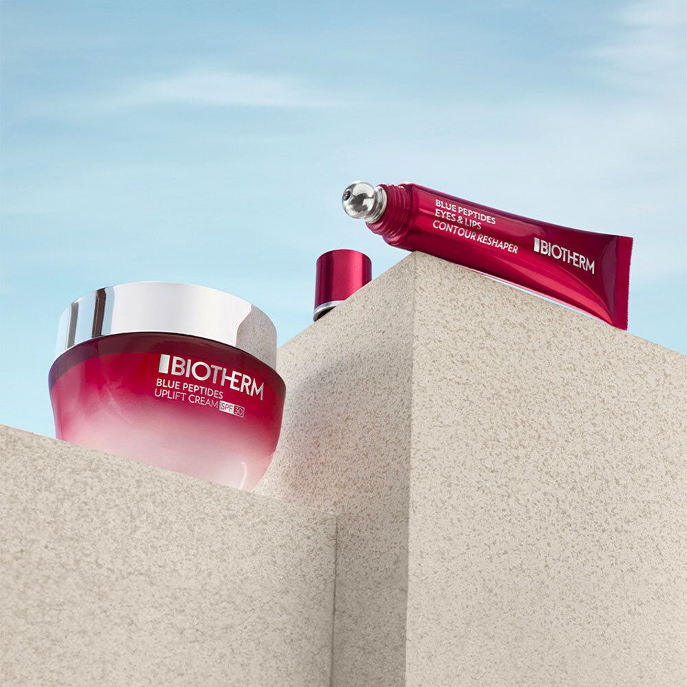 Biotherm Blue Peptides crème yeux et lèvres raffermissante anti-rides