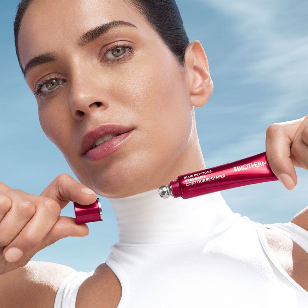 Biotherm Blue Peptides crème yeux et lèvres raffermissante anti-rides