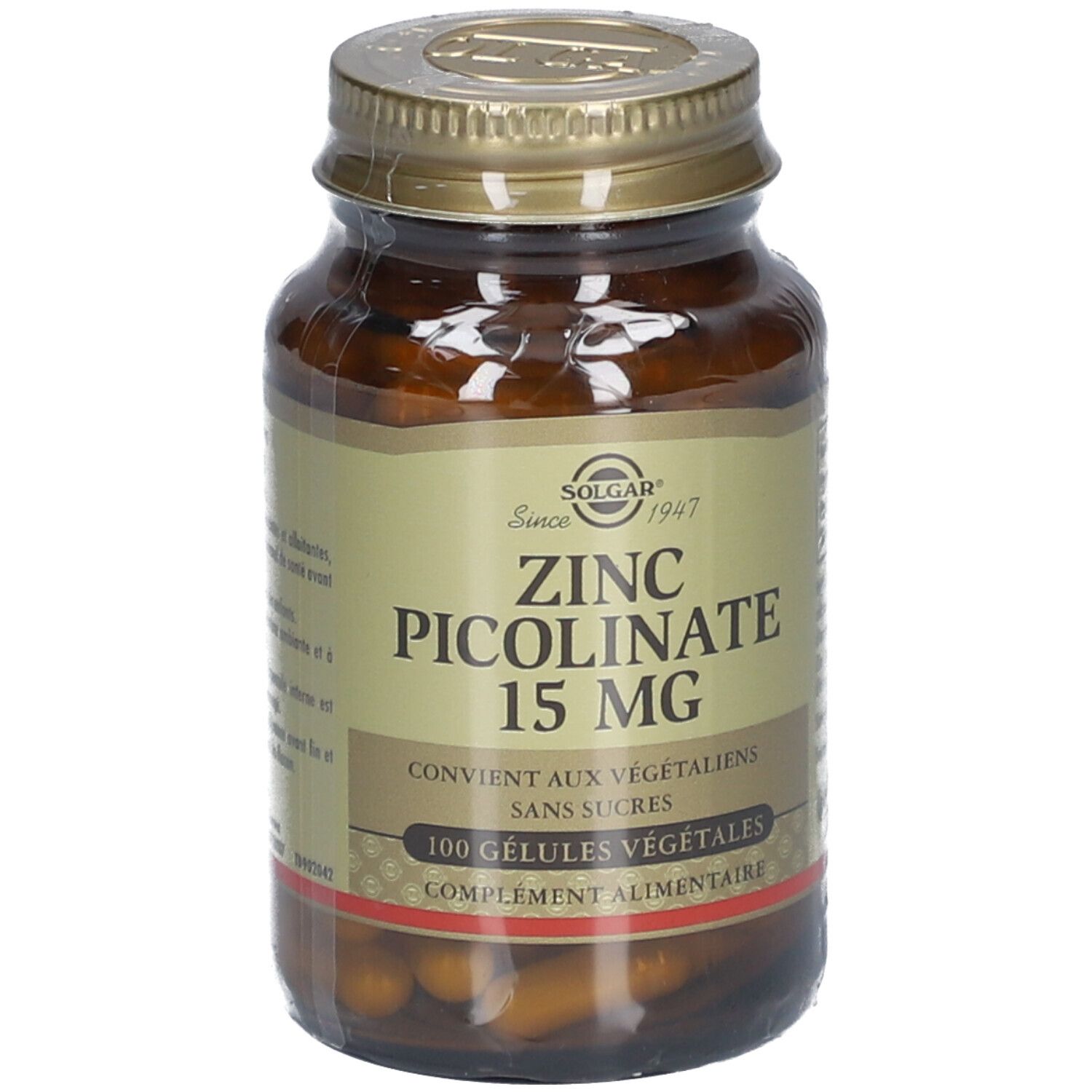 Solgar Zinc Picolinate 15 mg
