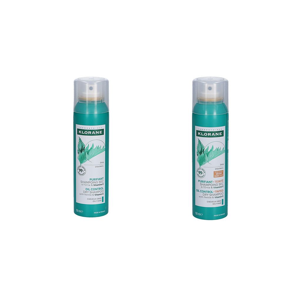 KLORANE SH SEC ORT TEIN+VIT E 150+KLORANE SH SEC ORTIE+VIT E 150ML