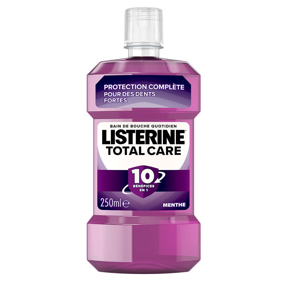 Listerine Total Care – Bain de Bouche Antibactérien Menthe