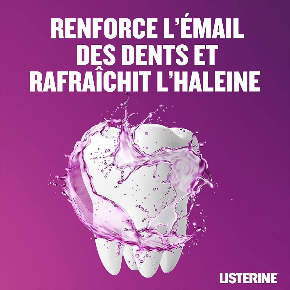 Listerine Total Care – Bain de Bouche Antibactérien Menthe