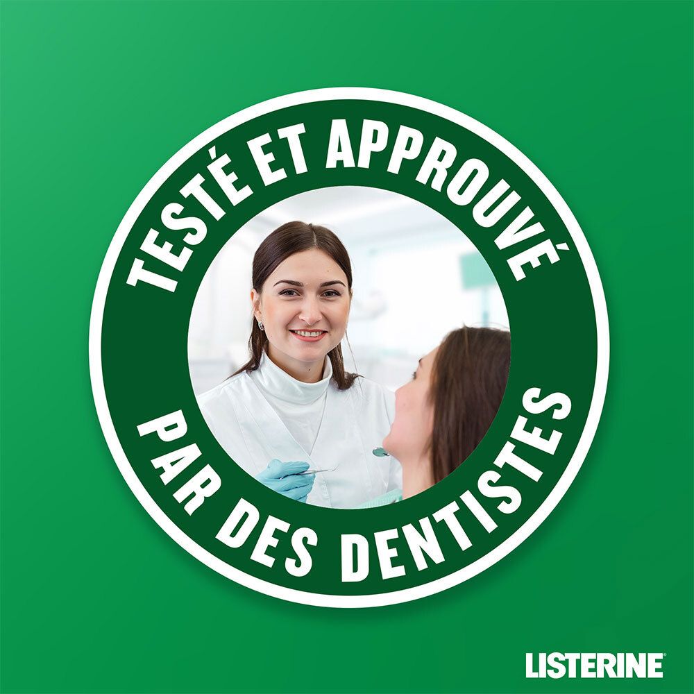 Listerine Total Care Dents et Gencives – Bain de Bouche Sans Alcool