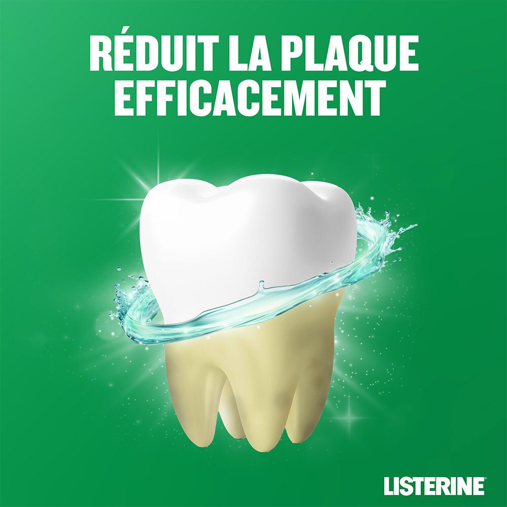 Listerine Total Care Dents et Gencives – Bain de Bouche Sans Alcool