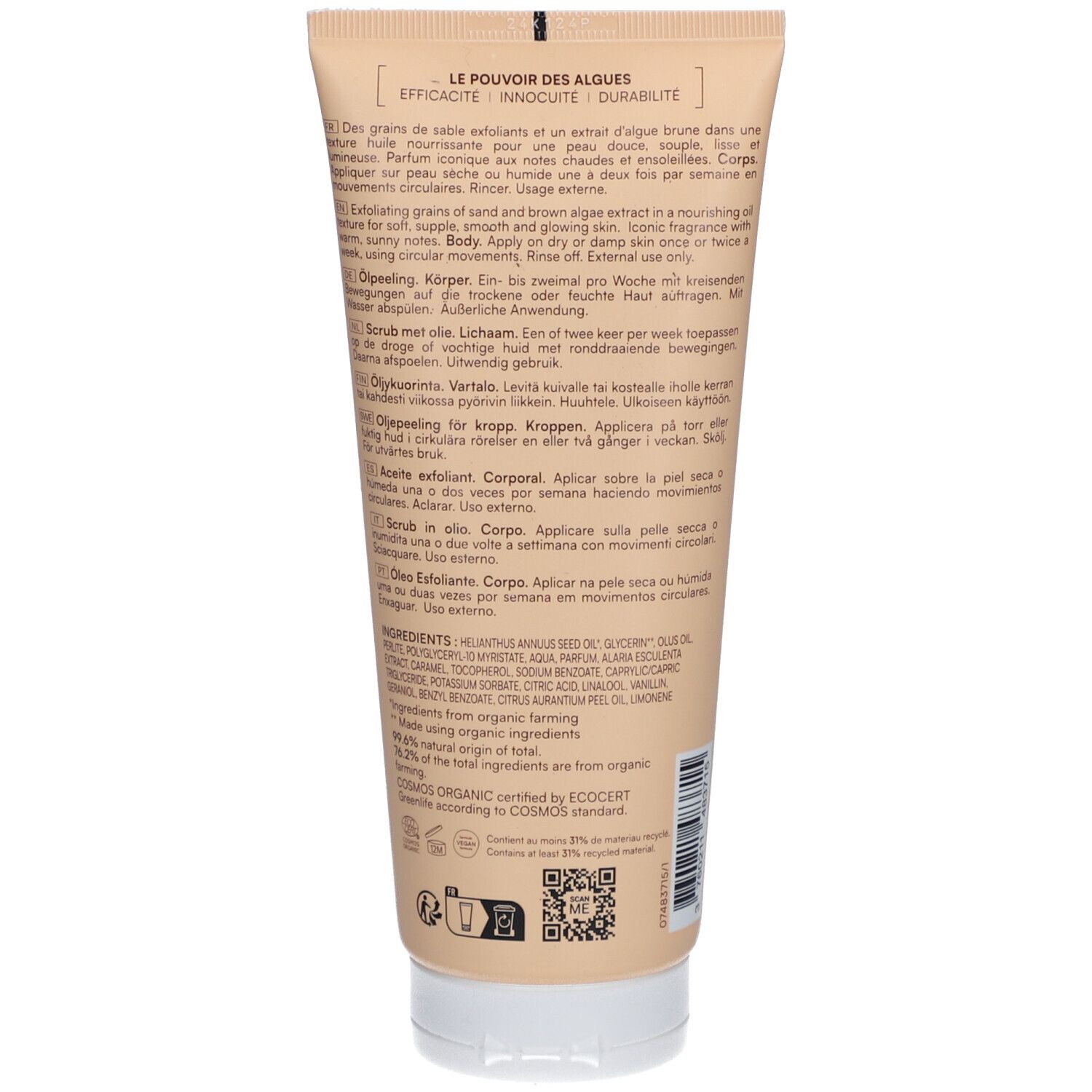 Laboratoires de Biarritz Océane Gommage Corps Bio