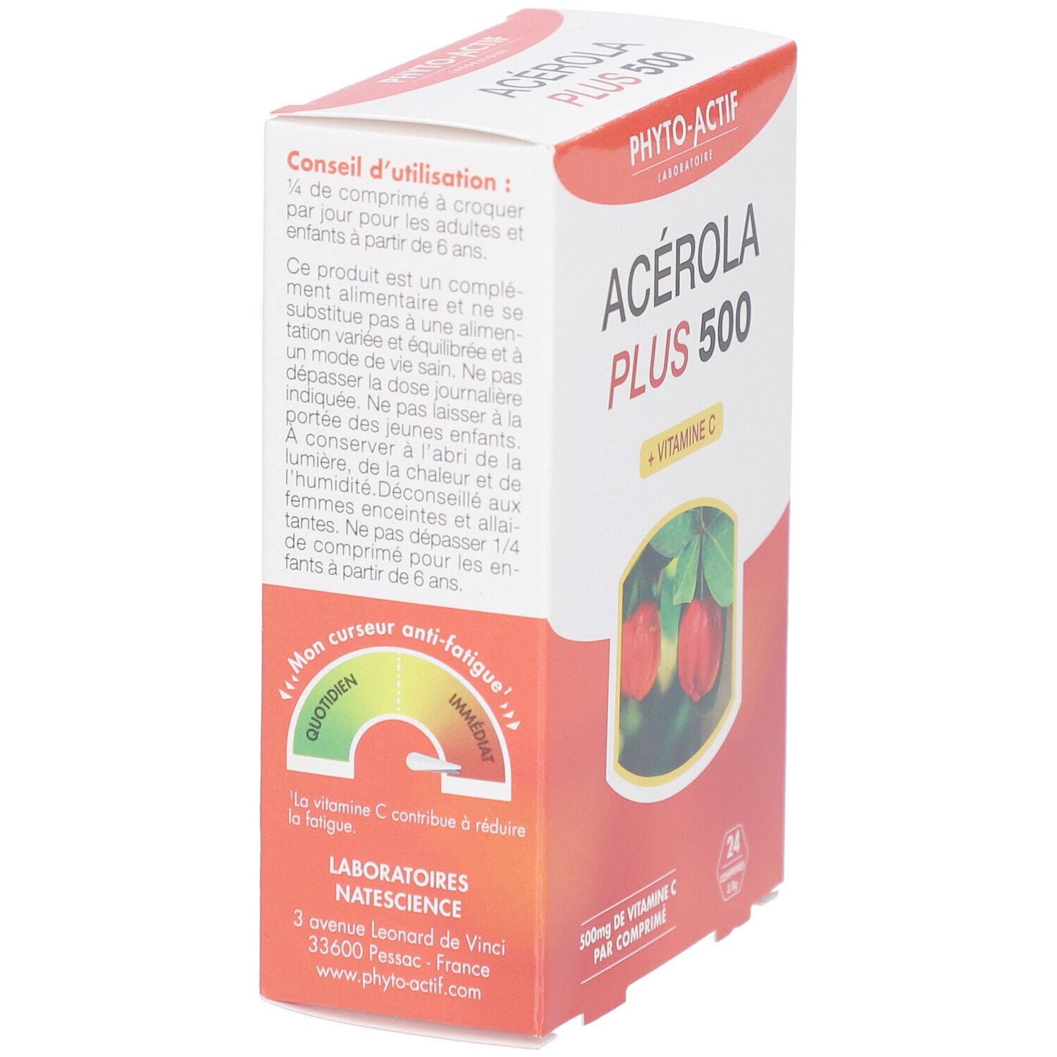 PHYTO-ACTIF Acerola Plus 500