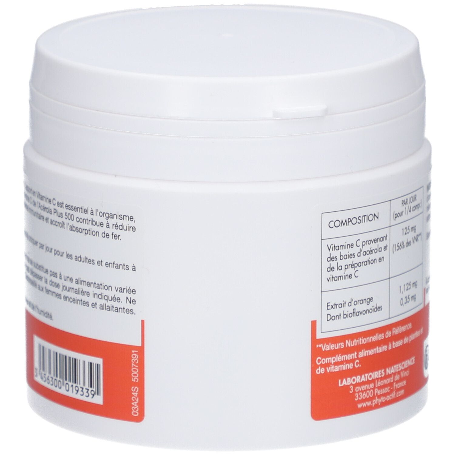 PHYTO-ACTIF Acerola Plus 500